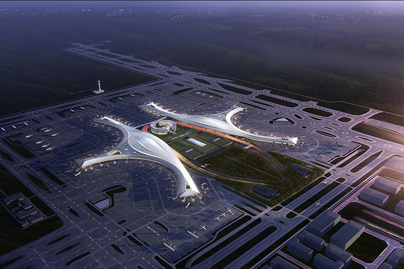 成都天府国际机场T1、T2航站楼1虹吸排水系统应用